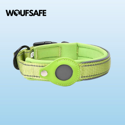 Collar with Waterproof AirTag Case