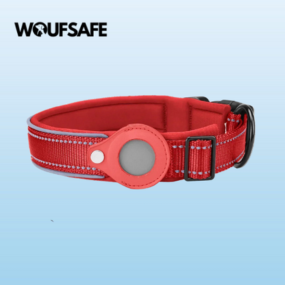 Collar with Waterproof AirTag Case