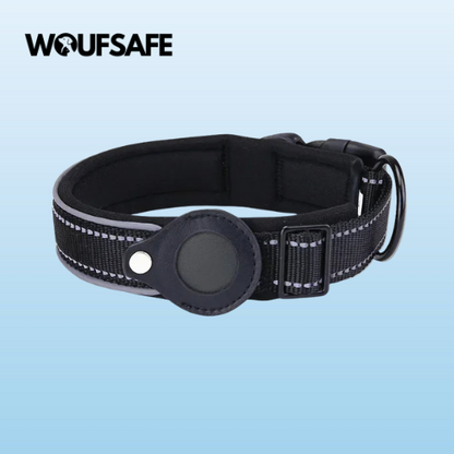 Collar with Waterproof AirTag Case